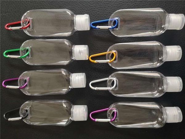 50ml plastic empty alcohol refillable bottle with key ring hook clear transparent portable mini hand sanitizer disposable bottles
50ml plastic empty alcohol refillable bottle with key ring hook clear transparent portable mini hand sanitizer disposable bottles