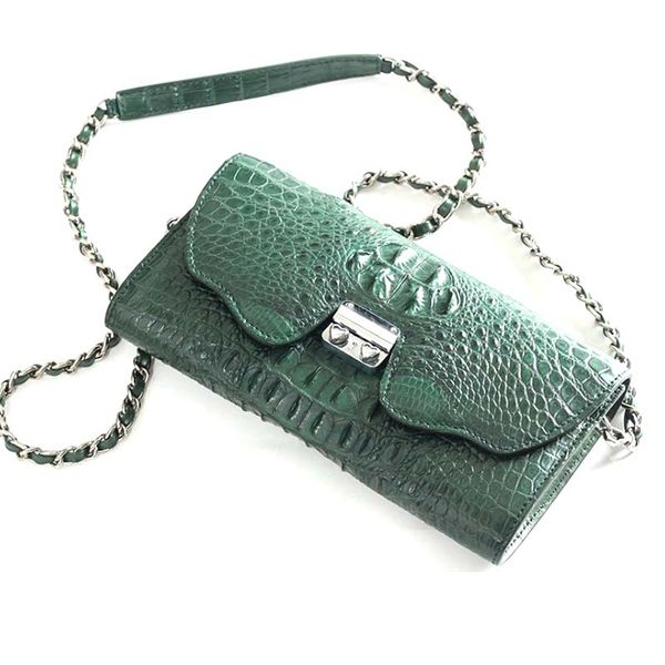 ourui true women crocodile bag women chain bag female genuine crocodile leather female flap dinner fashion
ourui true women crocodile bag women chain bag female genuine crocodile leather female flap dinner fashion