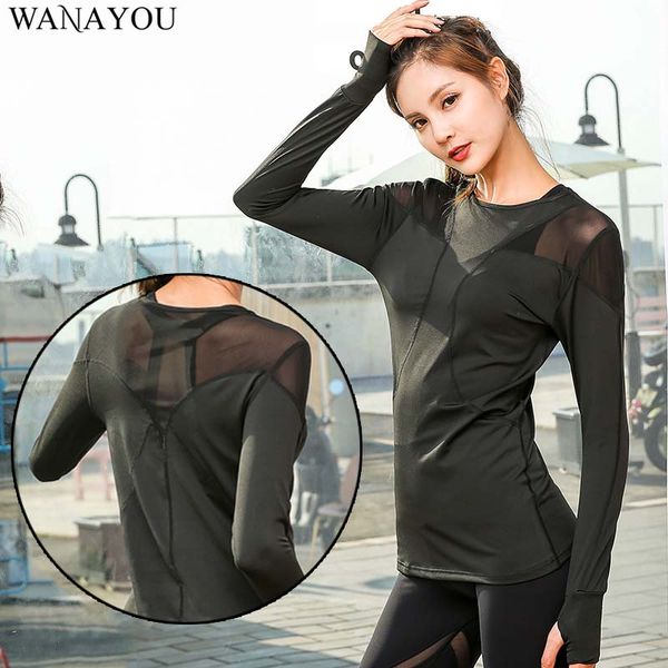 yoga outfits wanayou quick dry mesh long-sleeved breathable anti-wrinkle fitness shirt,solid elastic women's sports gym shirts, White;red
yoga outfits wanayou quick dry mesh long-sleeved breathable anti-wrinkle fitness shirt,solid elastic women's sports gym shirts, White;red
