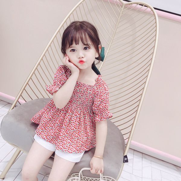 ebrbh girls' baby korean style floral children's princess style square collar short sleeve children's shirt doll bubble sleev, White;black
ebrbh girls' baby korean style floral children's princess style square collar short sleeve children's shirt doll bubble sleev, White;black
