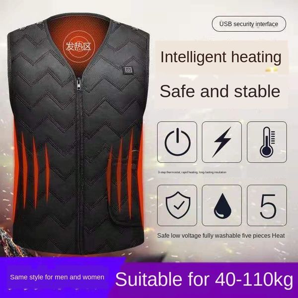 electric vest vest vest charging thermal clothes heating intelligent temperature control electric heating clothes for men, Black;white
electric vest vest vest charging thermal clothes heating intelligent temperature control electric heating clothes for men, Black;white