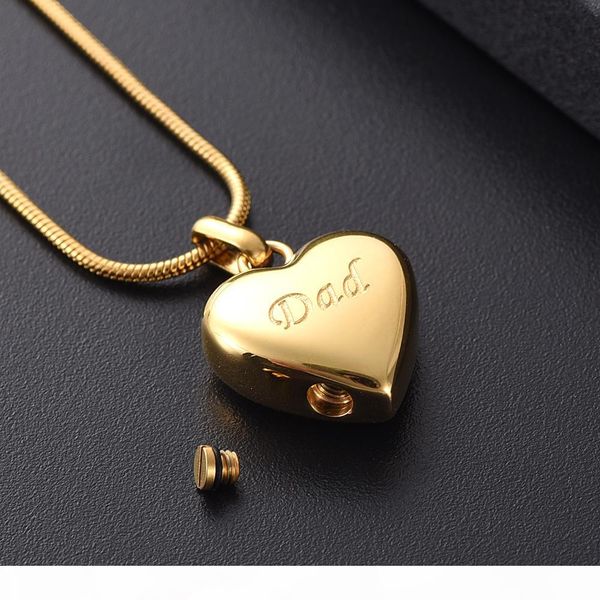 lkj8455 dad cremation jewelry gold color heart shape memorial urn necklace stainless steel ashes holder keepsake, Silver
lkj8455 dad cremation jewelry gold color heart shape memorial urn necklace stainless steel ashes holder keepsake, Silver