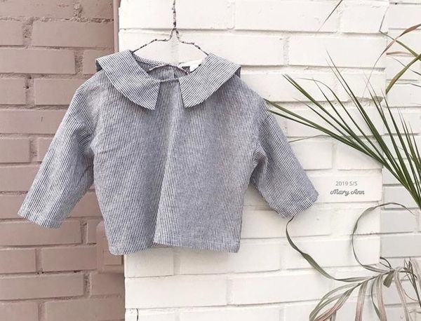 2020 spring children's cotton and linen shirt korean stylestyle striped cotton and linen lotus collar girl's shirt, White;black
2020 spring children's cotton and linen shirt korean stylestyle striped cotton and linen lotus collar girl's shirt, White;black