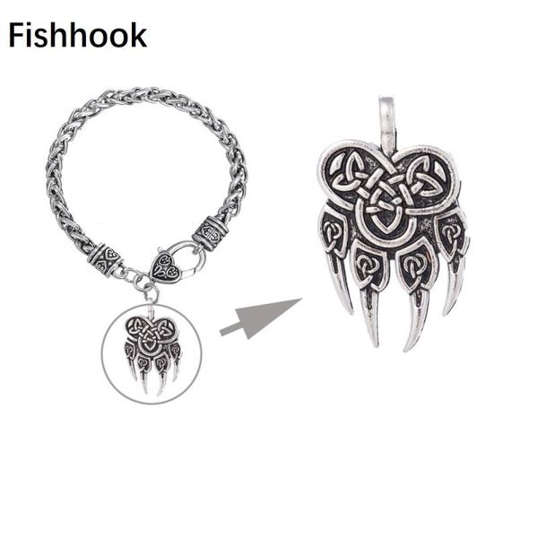 fishhook gothnic warding veles bear talisman amulet viking slavic charms lucky knot diy wheat chain bracelets & bangles, Golden;silver
fishhook gothnic warding veles bear talisman amulet viking slavic charms lucky knot diy wheat chain bracelets & bangles, Golden;silver