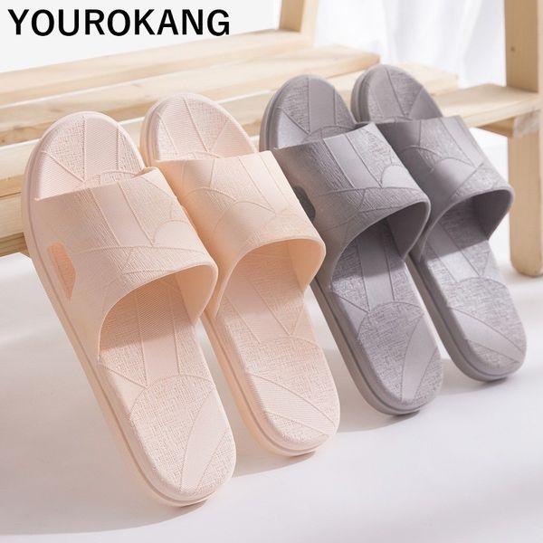 couple home slippers for lovers concise summer men bathroom slipper pvc badslippers household floor slides non-slip shoes, Black
couple home slippers for lovers concise summer men bathroom slipper pvc badslippers household floor slides non-slip shoes, Black