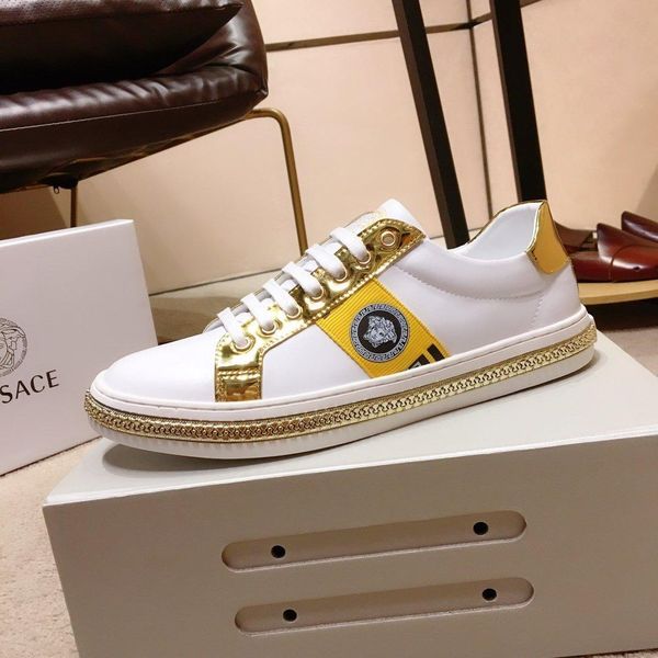 new7 luxury men's casual shoes fashion personality sports shoes comfortable business men's shoes original box packaging zapatos ho, Black
new7 luxury men's casual shoes fashion personality sports shoes comfortable business men's shoes original box packaging zapatos ho, Black