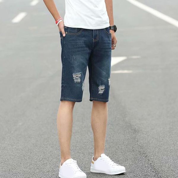 men's jeans 2021 summer brand stretch thin cotton denim male short men knee length soft casual shorts ripped, Blue
men's jeans 2021 summer brand stretch thin cotton denim male short men knee length soft casual shorts ripped, Blue