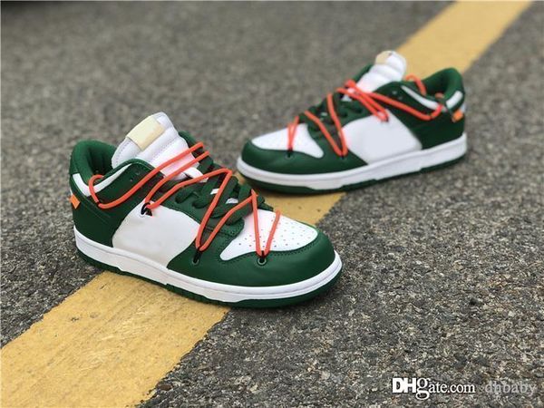 2019 нового аутентичного off sb dunk low leather collection белых кроссовки pine green спортивная обувь мужчины женщина спорт кроссовки ct08
2019 нового аутентичного off sb dunk low leather collection белых кроссовки pine green спортивная обувь мужчины женщина спорт кроссовки ct08