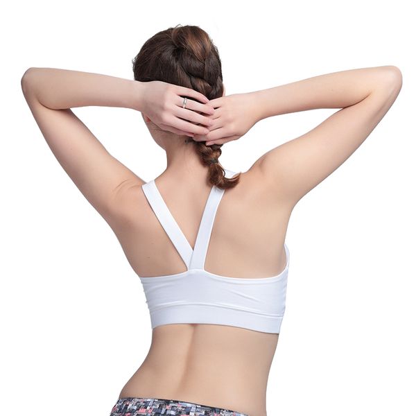 gym clothing workout bra for women push up sports crop nylon solid jogging femme active wear yoga underwear fitness, White;black
gym clothing workout bra for women push up sports crop nylon solid jogging femme active wear yoga underwear fitness, White;black