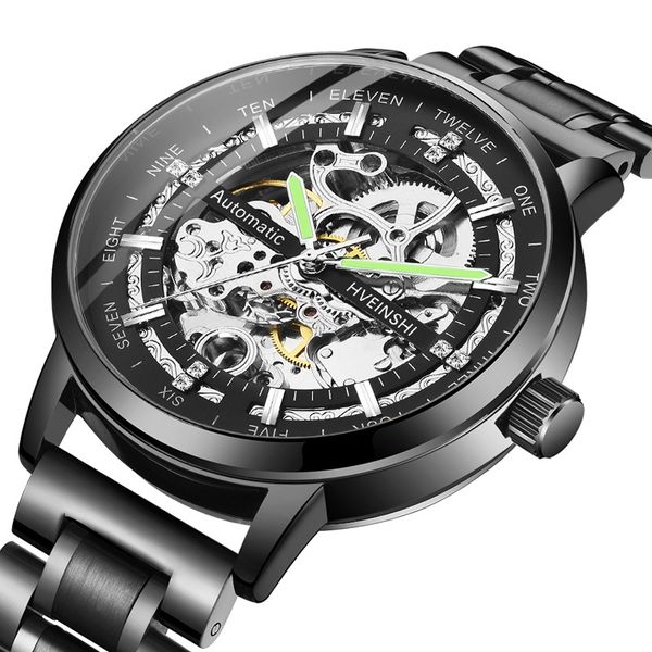 highend mens watch genuine mens elling watch mens automatic mechanical watch manufacturer hollowout personality new headli, Slivery;brown
highend mens watch genuine mens elling watch mens automatic mechanical watch manufacturer hollowout personality new headli, Slivery;brown