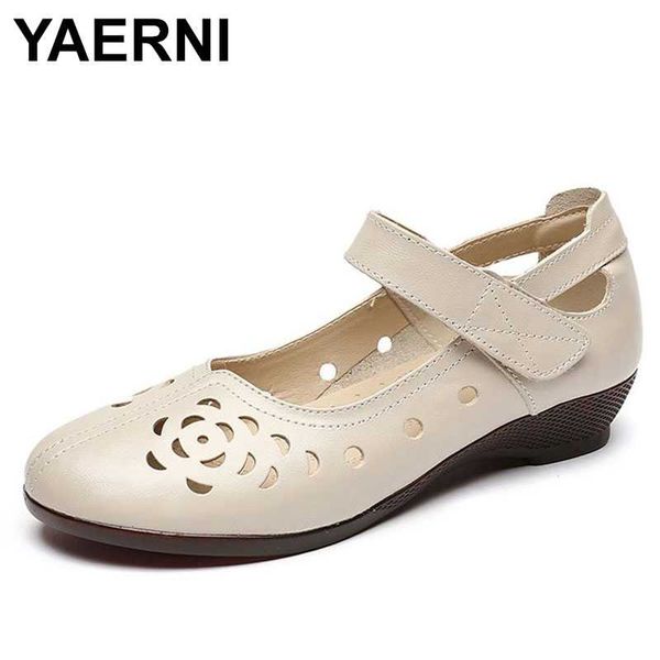 yaerni genuine leather flat shoes | summer shoes without lace for women, of, openwork, round toe, soft and comfortable sandals, Black
yaerni genuine leather flat shoes | summer shoes without lace for women, of, openwork, round toe, soft and comfortable sandals, Black