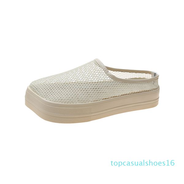 low house slippers platform cover toe shoes slides slipers women female mule 2020 flat summer mules soft casual rubber fretwork t16, Black
low house slippers platform cover toe shoes slides slipers women female mule 2020 flat summer mules soft casual rubber fretwork t16, Black