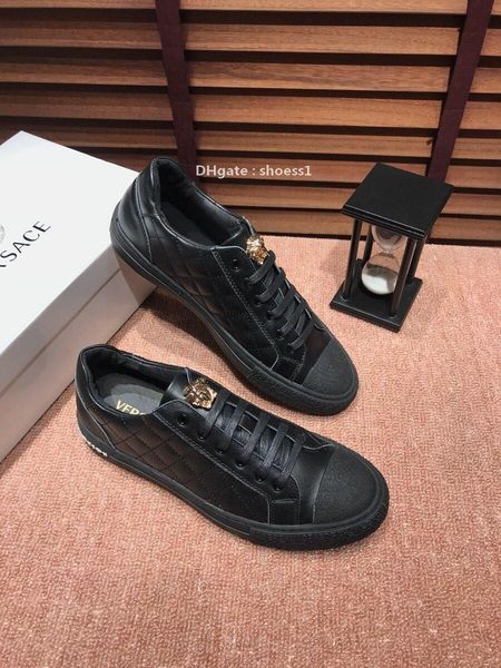 2021-2020i fashion men 's embroidery printing luxury casual shoes breathable leather classic sneakers low -shoes ,siz, Black
2021-2020i fashion men 's embroidery printing luxury casual shoes breathable leather classic sneakers low -shoes ,siz, Black