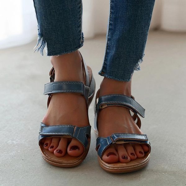 sale women summer open toe comfy sandals super soft orthopedic low heels walking lady sandals toe corrector cusion d30, Black
sale women summer open toe comfy sandals super soft orthopedic low heels walking lady sandals toe corrector cusion d30, Black