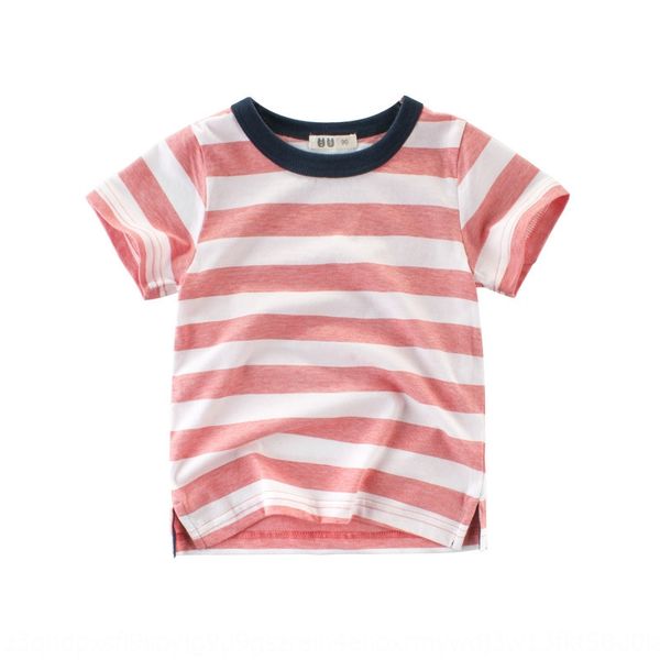 sze07 korean style simple children's t-shirt cotton 2020 summer new all-match casual boy t xu tong chen shan tong chen shan striped chi, Blue
sze07 korean style simple children's t-shirt cotton 2020 summer new all-match casual boy t xu tong chen shan tong chen shan striped chi, Blue