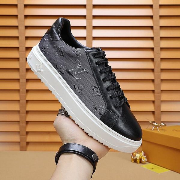 2020s new luxury design mens fashion leather printed sports shoes all-match breathable mens casual shoes mens banquet shoes size: 38-45, Black
2020s new luxury design mens fashion leather printed sports shoes all-match breathable mens casual shoes mens banquet shoes size: 38-45, Black
