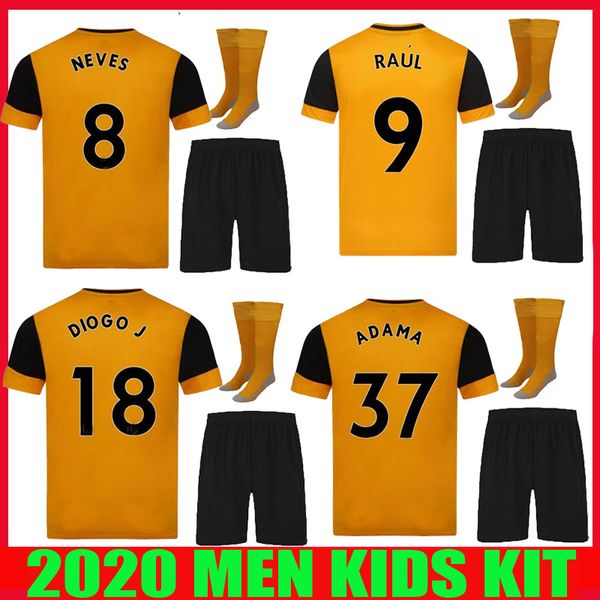 kit 2020 2021 wolves soccer jersey 20 21 maillot de foot j.moutinho raul neves podence cavaleiro adama men kids set football shirts, Black
kit 2020 2021 wolves soccer jersey 20 21 maillot de foot j.moutinho raul neves podence cavaleiro adama men kids set football shirts, Black