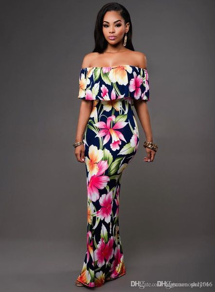 women dress summer shoulder slash neck sleeveless strapless elegant lady flower print long skirt casual loose dresses size s-2xl d2, Black;gray
women dress summer shoulder slash neck sleeveless strapless elegant lady flower print long skirt casual loose dresses size s-2xl d2, Black;gray