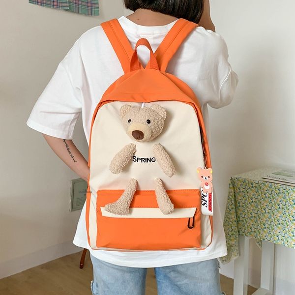 shoulder women's korean style travel fashion backpack 2020 new color contrast travel bag casual fashion bag for little bear batch
shoulder women's korean style travel fashion backpack 2020 new color contrast travel bag casual fashion bag for little bear batch