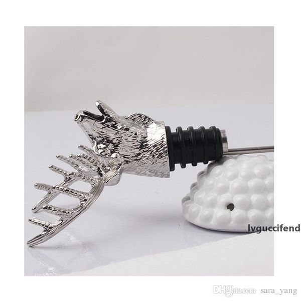 wine pourer and ser wine aerators stainless steel deer stag head wine pourer stags head bottle ser lin3335
wine pourer and ser wine aerators stainless steel deer stag head wine pourer stags head bottle ser lin3335