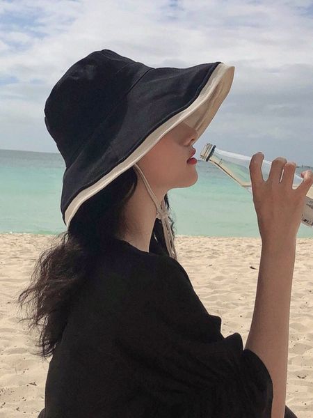 fisherman female bucket bucket hat summer uv-proof sunshade face-proof all-match net red sun hat female korean fashion, Blue;gray
fisherman female bucket bucket hat summer uv-proof sunshade face-proof all-match net red sun hat female korean fashion, Blue;gray