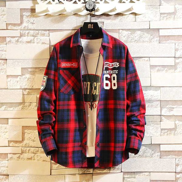 2020 autumn spring clothes chinese plaid slim fit shirt men long sleeves blouse big size 6xl 7xl casual for man, White;black
2020 autumn spring clothes chinese plaid slim fit shirt men long sleeves blouse big size 6xl 7xl casual for man, White;black