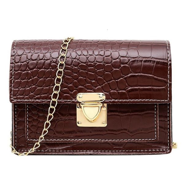 crocodile pattern fashion women solid color fashion hasp handbag solid color shoulder bag messenger bag strap small square bag 25
crocodile pattern fashion women solid color fashion hasp handbag solid color shoulder bag messenger bag strap small square bag 25
