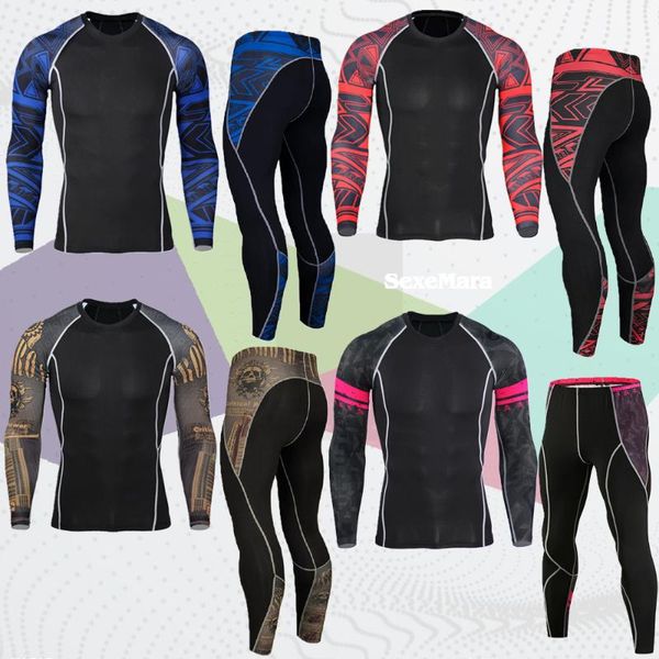 running sets compression sports suit tights men's jogging leggings fitness gym clothing trousers sportswear sweatpants for men, Black;blue
running sets compression sports suit tights men's jogging leggings fitness gym clothing trousers sportswear sweatpants for men, Black;blue