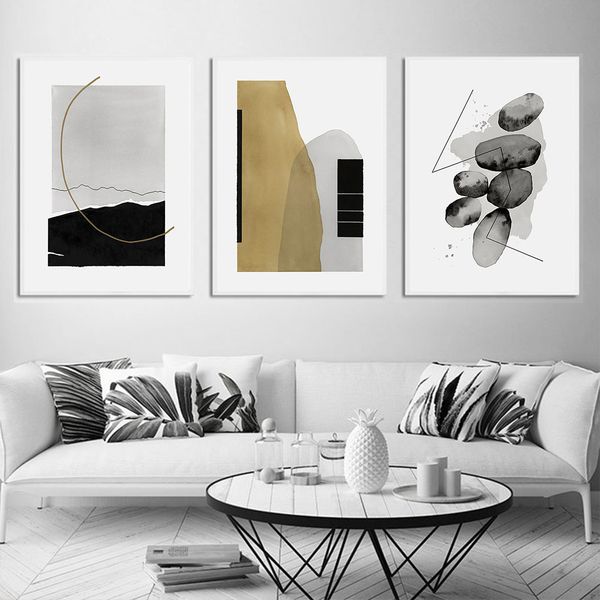 abstract painting pictures graphic blocks wall art print geometric black white yellow poster wall picture for living room decor
abstract painting pictures graphic blocks wall art print geometric black white yellow poster wall picture for living room decor
