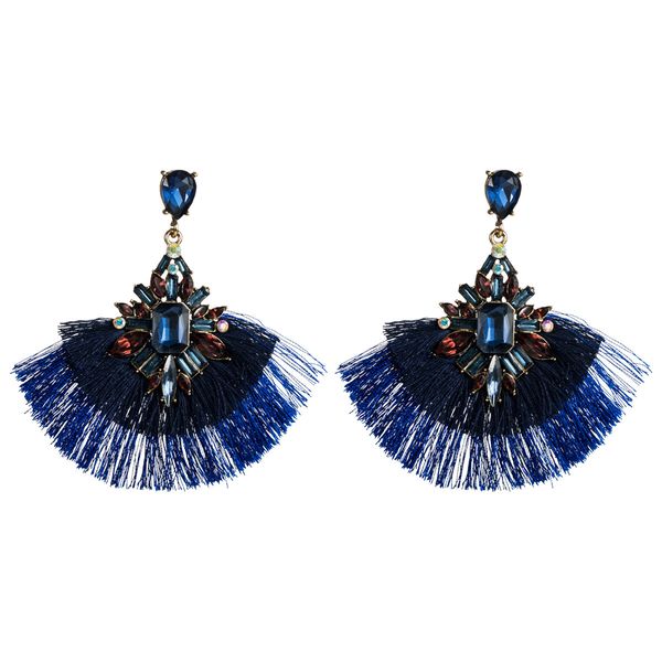fan exaggerated acrylic diamond multi-layer tassel earrings women's fashion earrings bohemian national style, Golden
fan exaggerated acrylic diamond multi-layer tassel earrings women's fashion earrings bohemian national style, Golden