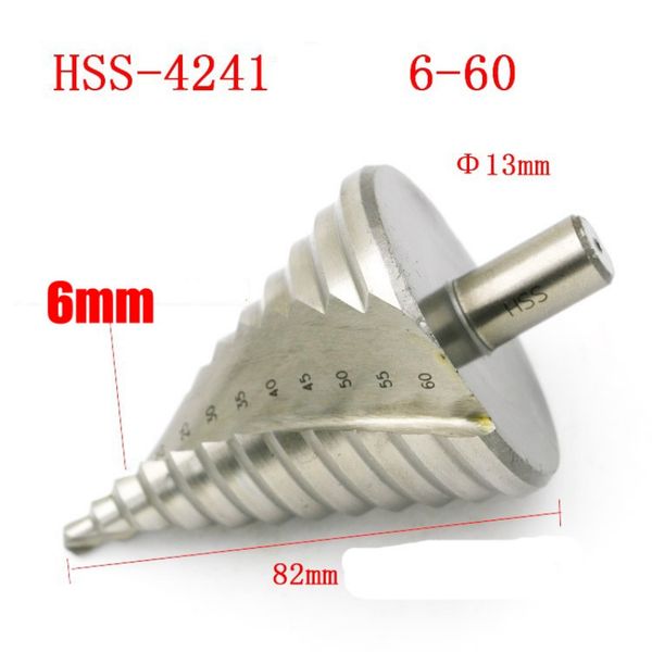 step drill bit 12 steps core drill bit for cutting drilling holes on plastic, steel, metal sheet, shank dia 13mm
step drill bit 12 steps core drill bit for cutting drilling holes on plastic, steel, metal sheet, shank dia 13mm
