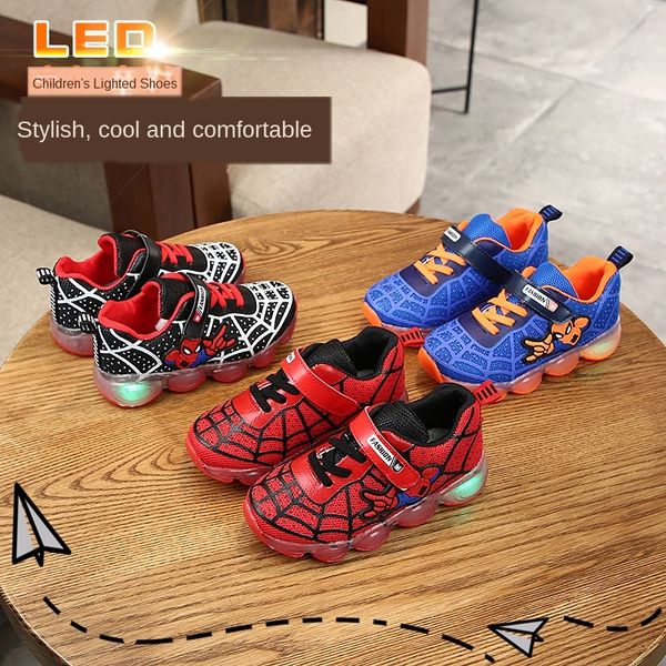 2020 new spider-man sneakers children's shoescartoon children's sports shoes boys and girls board shoes, Black
2020 new spider-man sneakers children's shoescartoon children's sports shoes boys and girls board shoes, Black