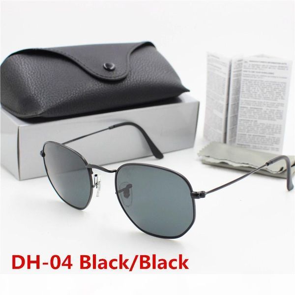 y yxvaxl 1pcs new to fashion hexagonal sunglasses gunmetal frame green glass lens uv400 protection black case .dr3571, White;black
y yxvaxl 1pcs new to fashion hexagonal sunglasses gunmetal frame green glass lens uv400 protection black case .dr3571, White;black