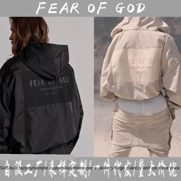 fog double line windbreaker hoodie reflective windbreaker fear of god essentials letter hoodie jacket jacket ins fashion, Black;brown
fog double line windbreaker hoodie reflective windbreaker fear of god essentials letter hoodie jacket jacket ins fashion, Black;brown