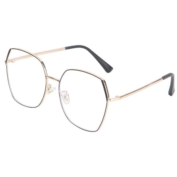 1pc fashion plain glass spectacles anti-radiation students glasses anti-blue light frame metal glasses for men women (golden+bla, White;black
1pc fashion plain glass spectacles anti-radiation students glasses anti-blue light frame metal glasses for men women (golden+bla, White;black