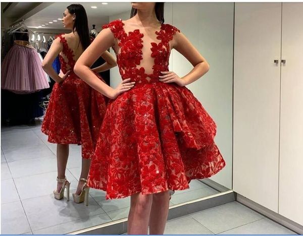 2020 red high low short prom dresses lace appliqued evening gowns formal sheer neck a line party homecoming dresses
2020 red high low short prom dresses lace appliqued evening gowns formal sheer neck a line party homecoming dresses