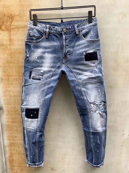 mens designer jeans denim jean black patchwork ripped pants pour hommes italy fashion brand biker motorcycle rock revival jeans high quality, Blue
mens designer jeans denim jean black patchwork ripped pants pour hommes italy fashion brand biker motorcycle rock revival jeans high quality, Blue