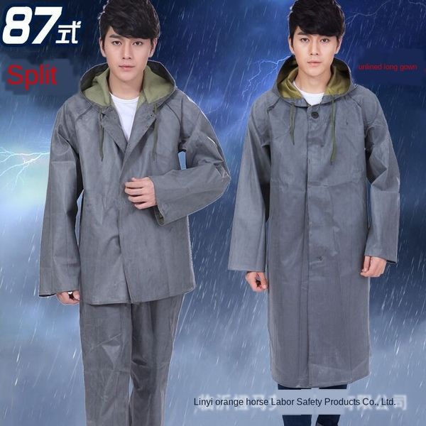 3520 raincoatrubber 87 type body clothes body clothes raincoat waterproof breathable one-piece coat split suit raincoat, Black
3520 raincoatrubber 87 type body clothes body clothes raincoat waterproof breathable one-piece coat split suit raincoat, Black