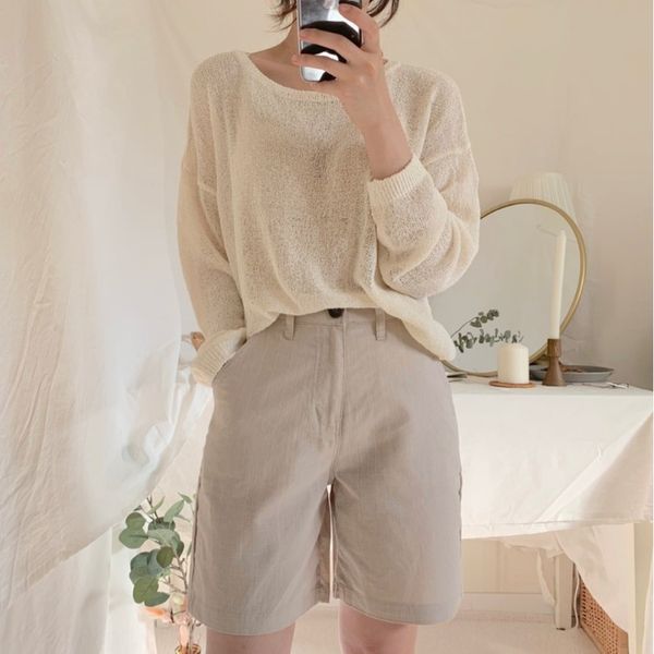 1wghb knitwear women's round neck loose thin breathable long sleeve lazy sunscreen knitted shirt wind sunscreen clothes air conditionin, White;black
1wghb knitwear women's round neck loose thin breathable long sleeve lazy sunscreen knitted shirt wind sunscreen clothes air conditionin, White;black