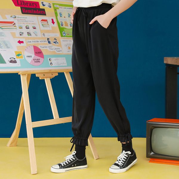 kuhnmarvin black slacks baggy knickerbockers thin radish trousers nine minute trousers for women summer 2020 new, Black;white
kuhnmarvin black slacks baggy knickerbockers thin radish trousers nine minute trousers for women summer 2020 new, Black;white