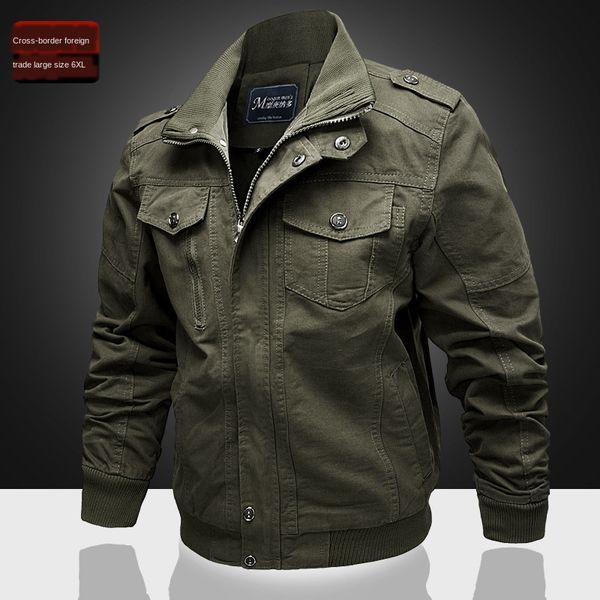 mensnew season jacket casual coat pure cotton tooling large size clothing, Black;brown
mensnew season jacket casual coat pure cotton tooling large size clothing, Black;brown