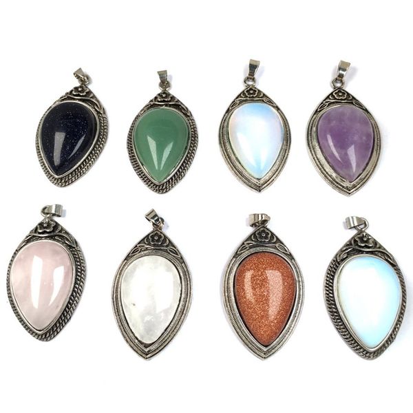 10 pcs silver plated tear drop green aventurine pendant for gift opalite opal vintage style jewelry
10 pcs silver plated tear drop green aventurine pendant for gift opalite opal vintage style jewelry