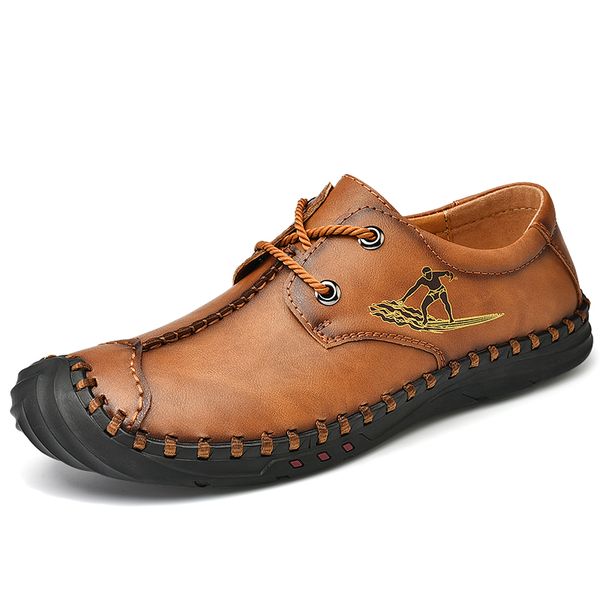 new spring and autumn men casual shoes handmade leather loafers comfortable men's shoes flat moccasins men sneakers 38-48, Black
new spring and autumn men casual shoes handmade leather loafers comfortable men's shoes flat moccasins men sneakers 38-48, Black