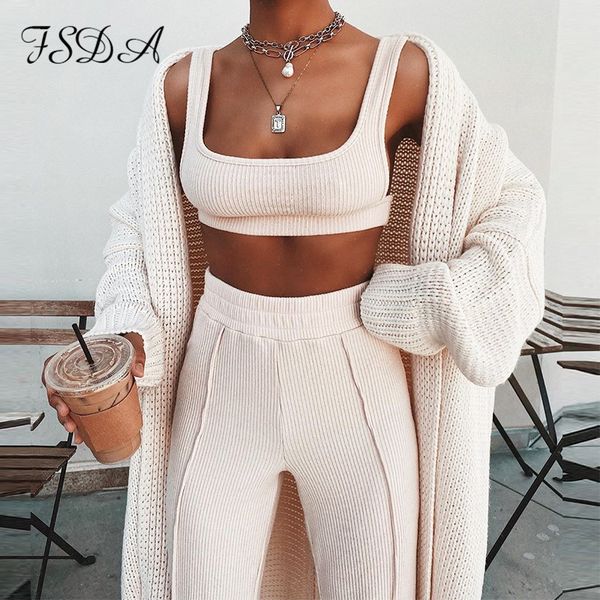 fsda women set summer 2020 spaghetti strap crop backless and long pants jogging casual two piece sets sports white tracksuit
fsda women set summer 2020 spaghetti strap crop backless and long pants jogging casual two piece sets sports white tracksuit