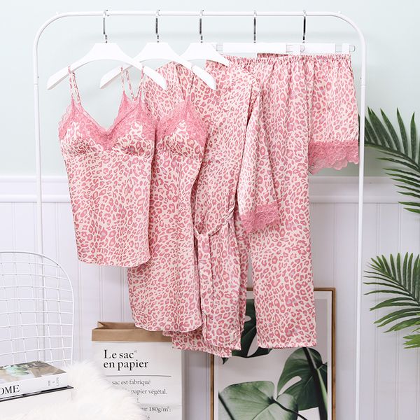 women's sleepwear lepoard women nightwear home clothing sleep set print kimono gown intimate lingerie novelty homewear nightgown, Black;red
women's sleepwear lepoard women nightwear home clothing sleep set print kimono gown intimate lingerie novelty homewear nightgown, Black;red