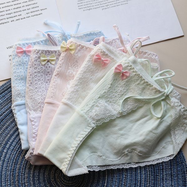 missnanda lace lace women's panties pure cotton low-waist japanese girls cute women's briefs high slit long legs, Black;pink
missnanda lace lace women's panties pure cotton low-waist japanese girls cute women's briefs high slit long legs, Black;pink