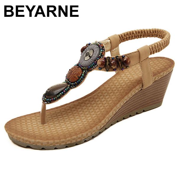 beyarne women wedge sandals bohemia gladiator girls summer beach thick platform sandals casual 2020 fashion flip flopse249, Black
beyarne women wedge sandals bohemia gladiator girls summer beach thick platform sandals casual 2020 fashion flip flopse249, Black