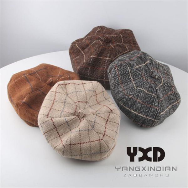 2020 vintage baby girls hats winter kids painter beanies pgraphy props autumn infant accessories caps children plaid beret, Yellow
2020 vintage baby girls hats winter kids painter beanies pgraphy props autumn infant accessories caps children plaid beret, Yellow