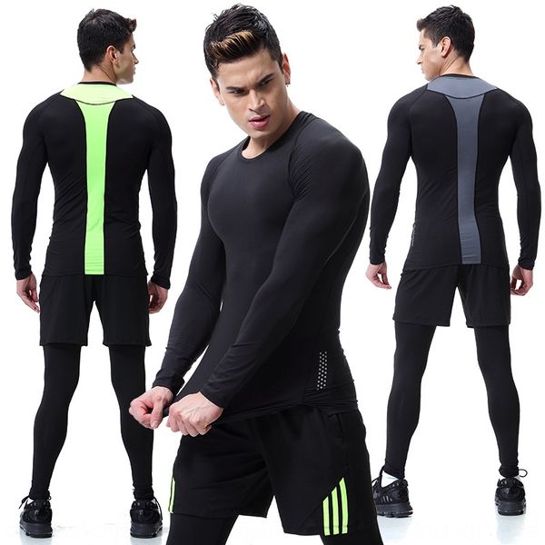 qwdgj long sleeve fitness suit men's t-shirt basketball high elastic breathable quick-drying t-shirt training running basketball three, Black
qwdgj long sleeve fitness suit men's t-shirt basketball high elastic breathable quick-drying t-shirt training running basketball three, Black
