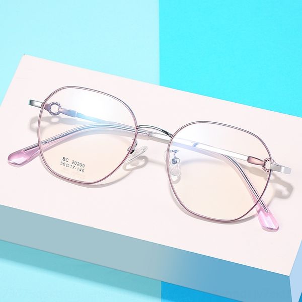 new myopia metal round two-color classic frame 2020 optical glasses fashion full frame myopia glasses, Silver
new myopia metal round two-color classic frame 2020 optical glasses fashion full frame myopia glasses, Silver